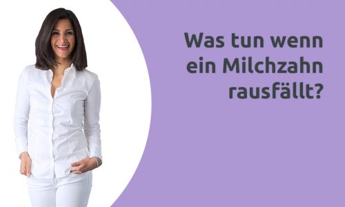 Erklärvideo Was tun wenn ein Milchzahn rausfällt